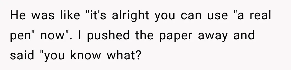 Woman Cuts Fiances Off The House Title After His “Lucky Pen” Prank Backfires Spectacularly He was like "it's alright you can use "a real pen" now". I pushed the paper away and said "you know what?