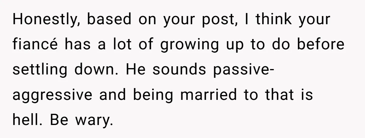 Woman Cuts Fiances Off The House Title After His “Lucky Pen” Prank Backfires Spectacularly Honestly, based on your post, I think your fiancé has a lot of growing up to do before settling down. He sounds passive-aggressive and being married to that is hell....