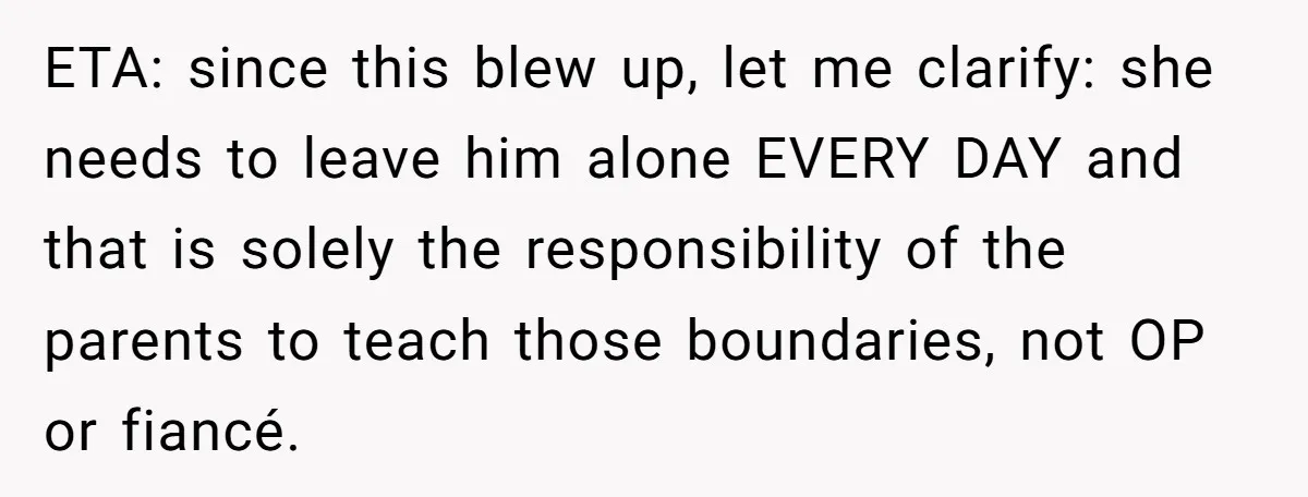 She Asked Her Parents to Keep Her Disabled Sister From Harassing Her Fiancé - Now They’ve Disowned He ETA: since this blew up, let me clarify: she needs to leave him alone EVERY DAY and that is solely the responsibility of the parents to teach those boundaries, not...