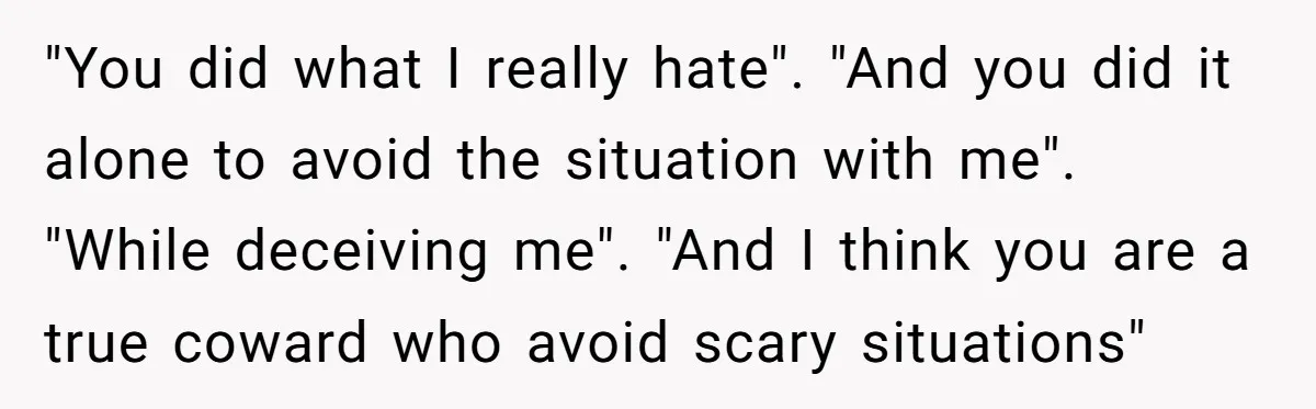 Woman Conquers Dental Fear Alone, Expecting Proud Cheers, Boyfriend’s Shocking Reaction Leaves Her Reeling "You did what I really hate". "And you did it alone to avoid the situation with me". "While deceiving me". "And I think you are a true coward who avoid...