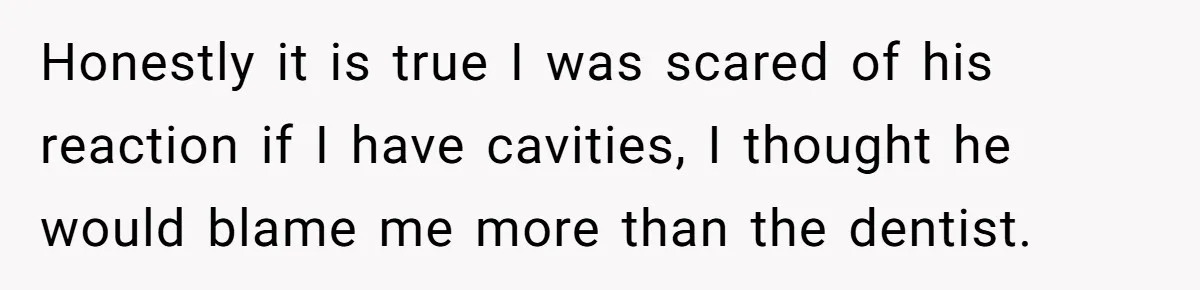 Woman Conquers Dental Fear Alone, Expecting Proud Cheers, Boyfriend’s Shocking Reaction Leaves Her Reeling Honestly it is true I was scared of his reaction if I have cavities, I thought he would blame me more than the dentist.