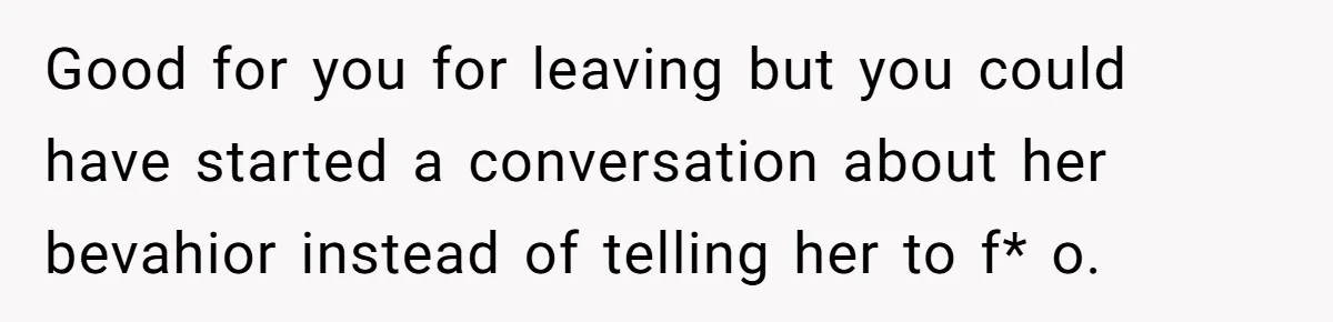 His Wife’s Pregnancy Moods Exploded - He Left After She Cursed Him Out. Now She Says He ‘Abandoned’ Her Good for you for leaving but you could have started a conversation about her bevahior instead of telling her to f* o.