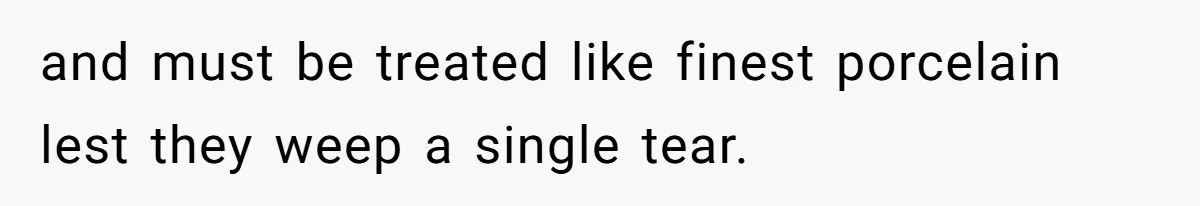 His Wife’s Pregnancy Moods Exploded - He Left After She Cursed Him Out. Now She Says He ‘Abandoned’ Her and must be treated like finest porcelain lest they weep a single tear.