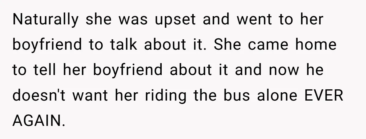 Woman Conquers Dental Fear Alone, Expecting Proud Cheers, Boyfriend’s Shocking Reaction Leaves Her Reeling Naturally she was upset and went to her boyfriend to talk about it. She came home to tell her boyfriend about it and now he doesn't want her riding the...