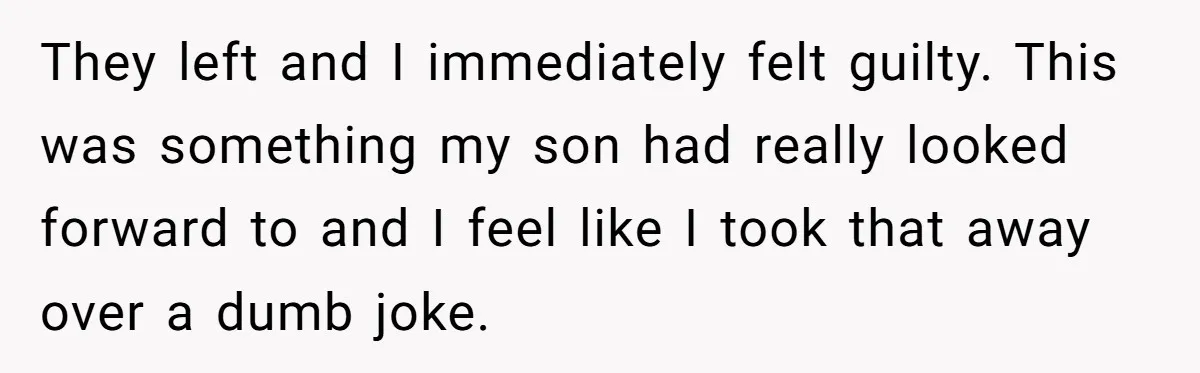 She Met Her Son’s Girlfriend for the First Time… and the Girlfriend Opened With a Shocking Joke. She Kicked Her Out They left and I immediately felt guilty. This was something my son had really looked forward to and I feel like I took that away over a dumb joke.