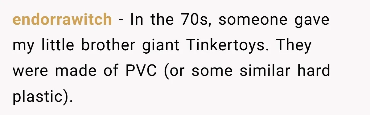 Sister Sends 1,000 Unremovable Stickers As A ‘Christmas Gift’ To Brother-In-Law, He’ll Never Forget It endorrawitch − In the 70s, someone gave my little brother giant Tinkertoys. They were made of PVC (or some similar hard plastic).