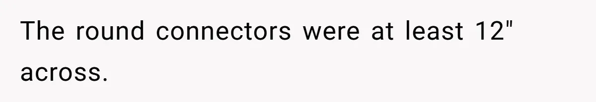 Sister Sends 1,000 Unremovable Stickers As A ‘Christmas Gift’ To Brother-In-Law, He’ll Never Forget It The round connectors were at least 12" across.