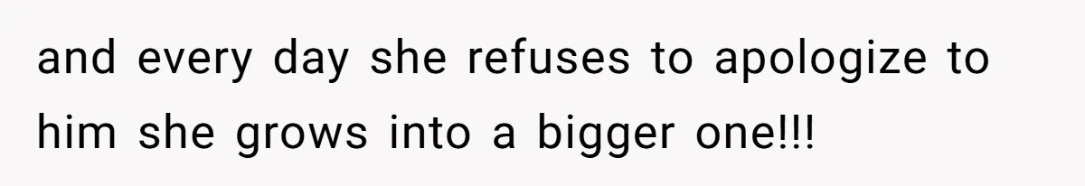 Woman Defends Her Husband After Sister Treats His Tragedy Like A Piggy Bank and every day she refuses to apologize to him she grows into a bigger one!!!