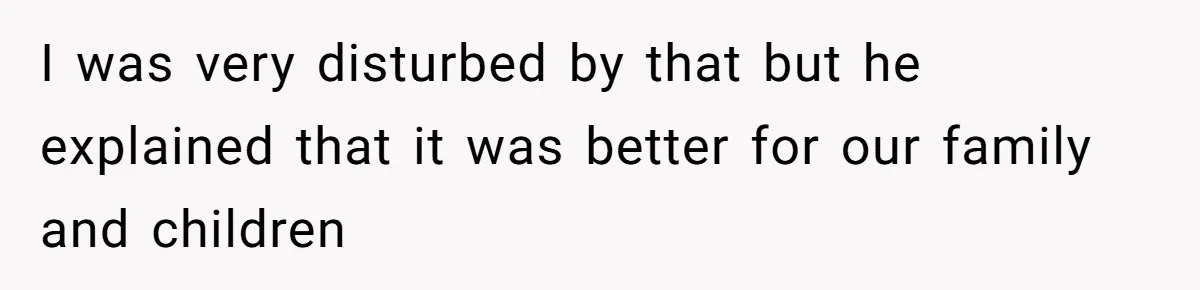 Husband Wants A Full-Time Housewife, Wife Fires Back With A Shocking Condition I was very disturbed by that but he explained that it was better for our family and children
