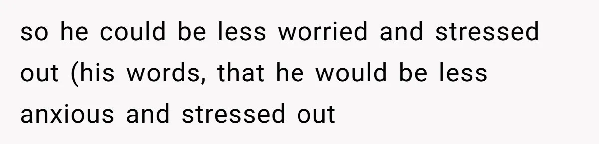 Husband Wants A Full-Time Housewife, Wife Fires Back With A Shocking Condition so he could be less worried and stressed out (his words, that he would be less anxious and stressed out