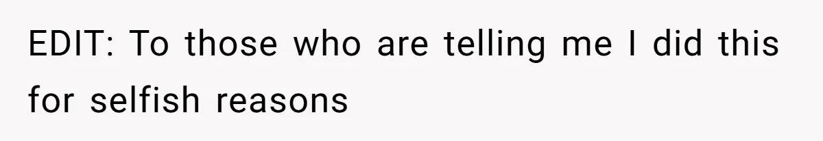 Husband Wants A Full-Time Housewife, Wife Fires Back With A Shocking Condition EDIT: To those who are telling me I did this for selfish reasons