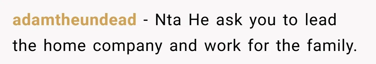 Husband Wants A Full-Time Housewife, Wife Fires Back With A Shocking Condition adamtheundead − Nta He ask you to lead the home company and work for the family.