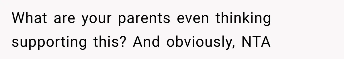 Woman Refuses Sister’s “Custody” Demand After Adopting The Kids She Abandoned Years Ago What are your parents even thinking supporting this? And obviously, NTA