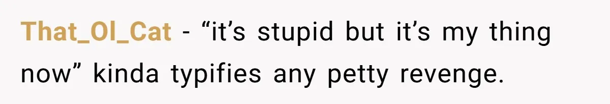 She Secretly Replaced Her Mom’s Plates for 15 Years, and the Final Reveal Is Petty Perfection That_Ol_Cat − “it’s stupid but it’s my thing now” kinda typifies any petty revenge.