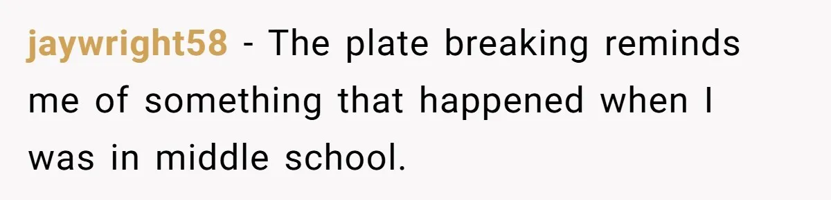 She Secretly Replaced Her Mom’s Plates for 15 Years, and the Final Reveal Is Petty Perfection jaywright58 − The plate breaking reminds me of something that happened when I was in middle school.