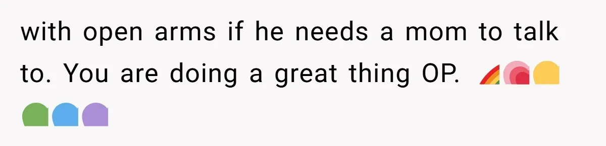 He Cut Off His Elderly Parents Financially After They Kicked Out His Younger Brother with open arms if he needs a mom to talk to. You are doing a great thing OP. 🌈💗💛💚💙💜
