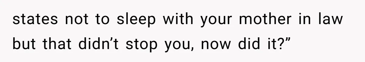 Born-Again Christian Tried to Bible-Shame a Woman for Lifting Weights. He Didn’t Expect This Response. states not to sleep with your mother in law but that didn’t stop you, now did it?”