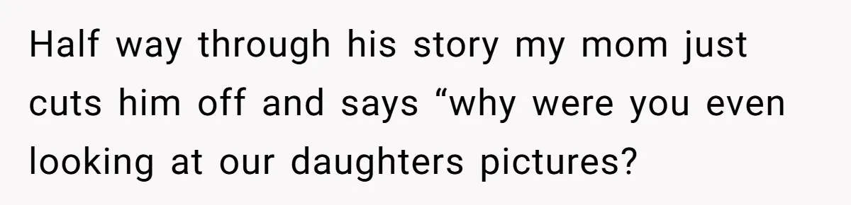 Born-Again Christian Tried to Bible-Shame a Woman for Lifting Weights. He Didn’t Expect This Response. Half way through his story my mom just cuts him off and says “why were you even looking at our daughters pictures?