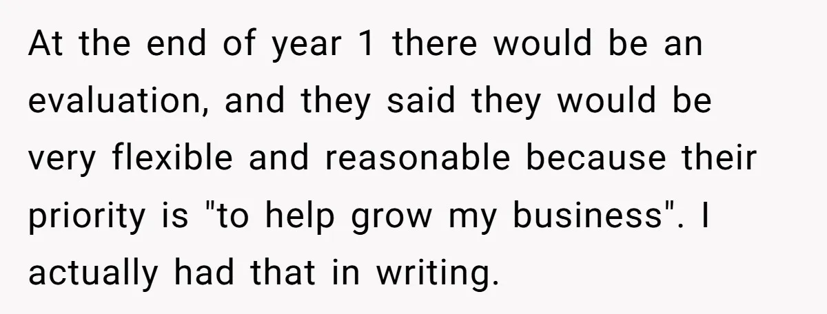 Shipping Company Tried to Squeeze Him - So He Mailed 150 Empty Envelopes At the end of year 1 there would be an evaluation, and they said they would be very flexible and reasonable because their priority is "to help grow my business"....