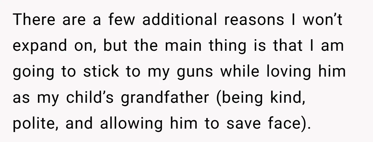Grandfather Calls His Granddaughter’s Cultural Jewelry “Disgraceful” - Then Threatens to Cut Off the Family When Mom Refuses to Obey There are a few additional reasons I won’t expand on, but the main thing is that I am going to stick to my guns while loving him as my child’s...
