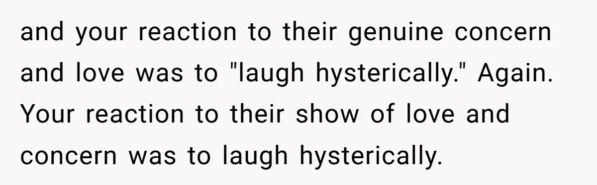 Man Pretends To Eat Only Apples For Weeks, Can’t Believe His Friends Stage An Intervention and your reaction to their genuine concern and love was to "laugh hysterically." Again. Your reaction to their show of love and concern was to laugh hysterically.