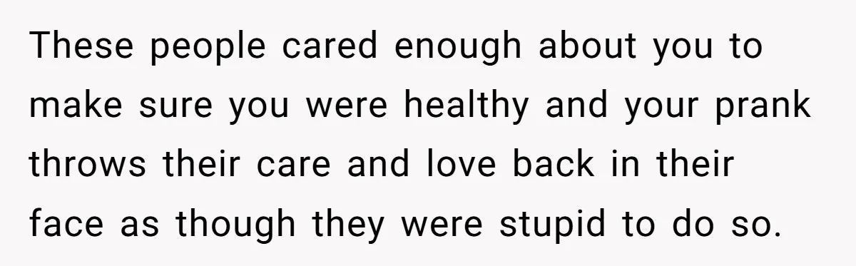 Man Pretends To Eat Only Apples For Weeks, Can’t Believe His Friends Stage An Intervention These people cared enough about you to make sure you were healthy and your prank throws their care and love back in their face as though they were stupid to...