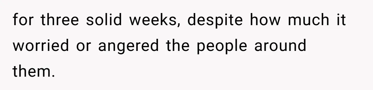 Man Pretends To Eat Only Apples For Weeks, Can’t Believe His Friends Stage An Intervention for three solid weeks, despite how much it worried or angered the people around them.