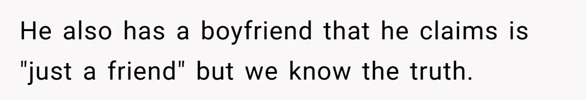 Man Agreed To Pay For The Wedding Until The Bride Made One Ugly Comment He also has a boyfriend that he claims is "just a friend" but we know the truth.