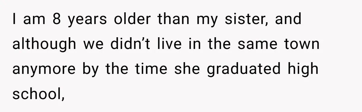 Creep Hit on an 18-Year-Old at a Career Fair - So Her Big Sister Made One Call and Ended His Career I am 8 years older than my sister, and although we didn’t live in the same town anymore by the time she graduated high school,