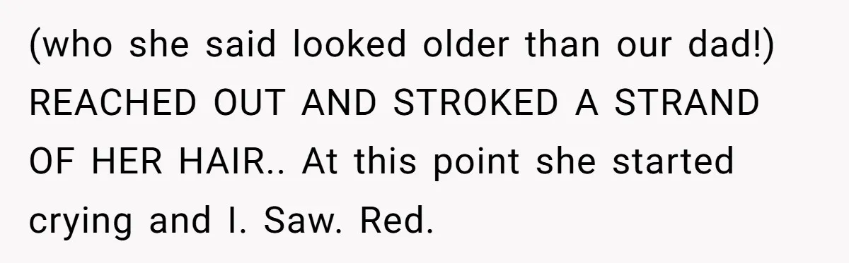 Creep Hit on an 18-Year-Old at a Career Fair - So Her Big Sister Made One Call and Ended His Career (who she said looked older than our dad!) REACHED OUT AND STROKED A STRAND OF HER HAIR.. At this point she started crying and I. Saw. Red.