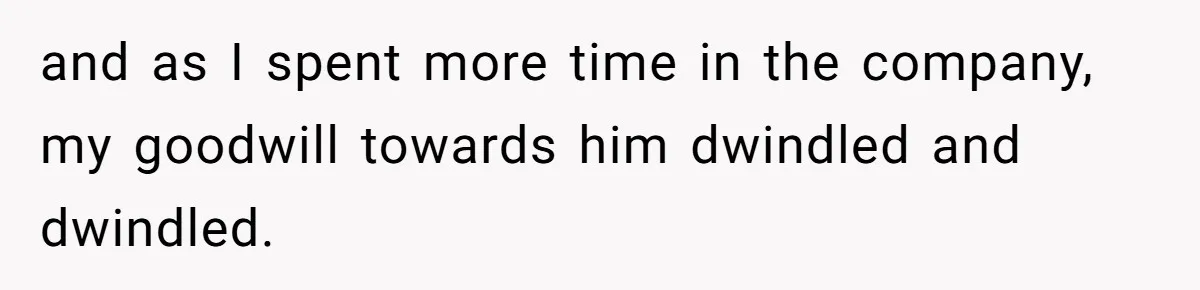 Creep Hit on an 18-Year-Old at a Career Fair - So Her Big Sister Made One Call and Ended His Career and as I spent more time in the company, my goodwill towards him dwindled and dwindled.