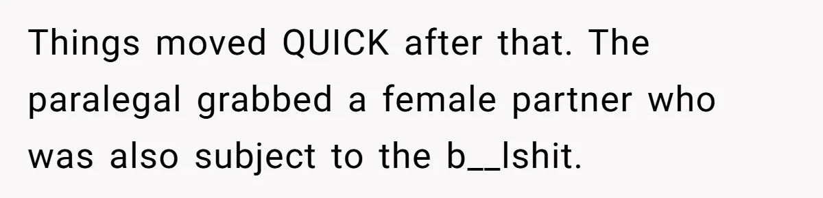 Creep Hit on an 18-Year-Old at a Career Fair - So Her Big Sister Made One Call and Ended His Career Things moved QUICK after that. The paralegal grabbed a female partner who was also subject to the b__lshit.