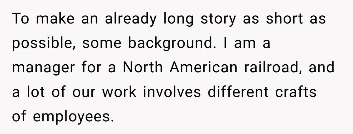 MBA Saves $700 a Night, Burns Nearly $1 Million by Ignoring Everyone Who Actually Knows the Job To make an already long story as short as possible, some background. I am a manager for a North American railroad, and a lot of our work involves different crafts...
