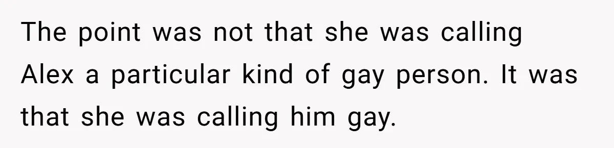 Lobbyist Steals a Staffer’s Pen, Loses a $250,000 Grant and a Senate Meeting in Under Five Minutes The point was not that she was calling Alex a particular kind of gay person. It was that she was calling him gay.