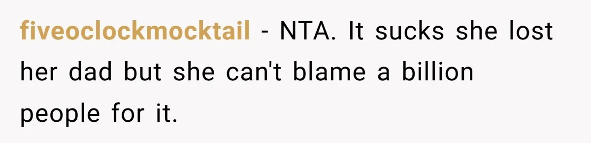 College Class Turns Into Drama When Muslim Student Refuses To Take Off Hijab On 9/11 fiveoclockmocktail − NTA. It sucks she lost her dad but she can't blame a billion people for it.