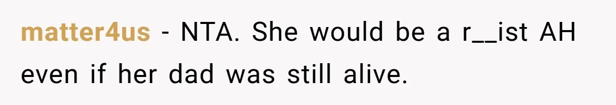 College Class Turns Into Drama When Muslim Student Refuses To Take Off Hijab On 9/11 matter4us − NTA. She would be a r__ist AH even if her dad was still alive.