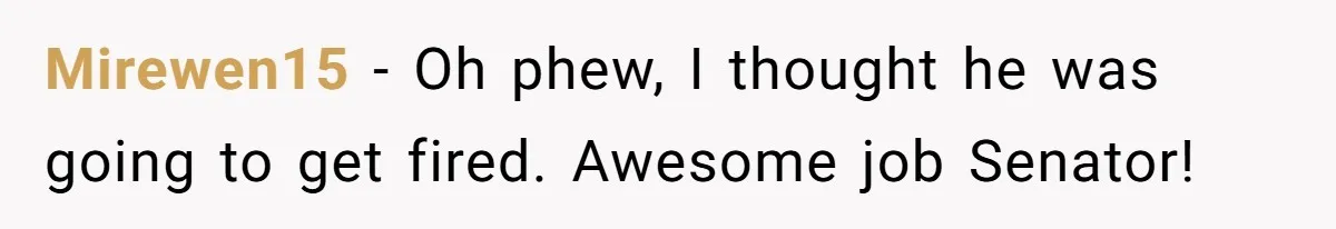 Lobbyist Steals a Staffer’s Pen, Loses a $250,000 Grant and a Senate Meeting in Under Five Minutes Mirewen15 − Oh phew, I thought he was going to get fired. Awesome job Senator!
