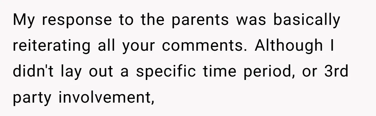 His House Isn’t ‘The House’: Parents Leave Their Kid Behind While They Hit a Brewery My response to the parents was basically reiterating all your comments. Although I didn't lay out a specific time period, or 3rd party involvement,