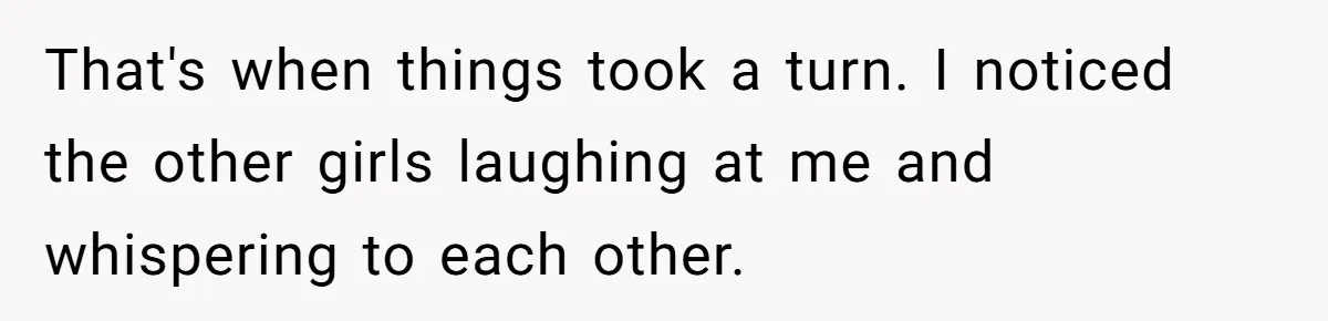 Girl Kicked Out Of Birthday Party For Being ‘Dirty,’ Takes Her Gift Back Like A Boss That's when things took a turn. I noticed the other girls laughing at me and whispering to each other.