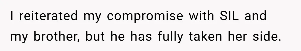 Aspiring Author Accuses SIL Of Plagiarism, Parents Threaten To Disown Her Instead I reiterated my compromise with SIL and my brother, but he has fully taken her side.