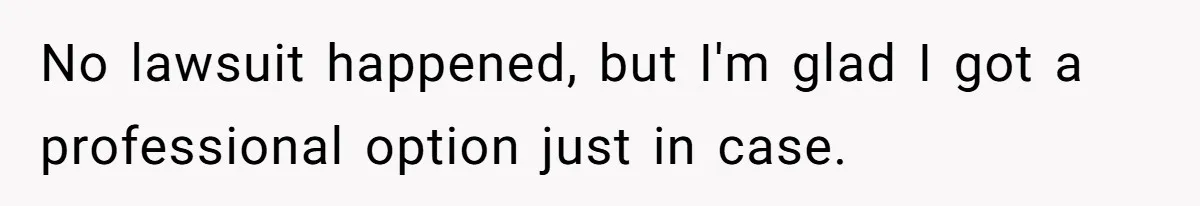 Aspiring Author Accuses SIL Of Plagiarism, Parents Threaten To Disown Her Instead No lawsuit happened, but I'm glad I got a professional option just in case.