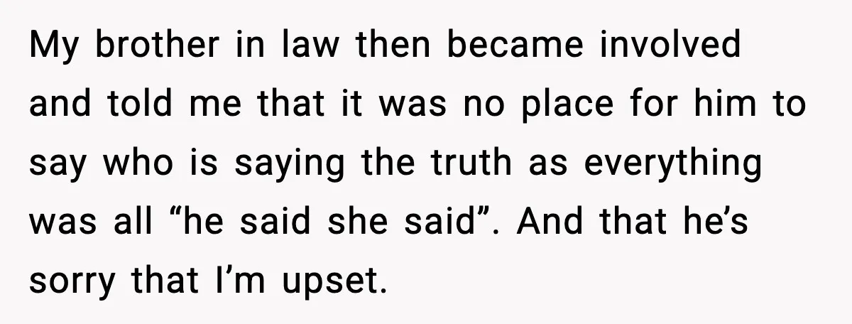 Bridesmaid Gets Publicly Shamed in MOH Speech, Then Sister Blames Her for Leaving My brother in law then became involved and told me that it was no place for him to say who is saying the truth as everything was all “he said...