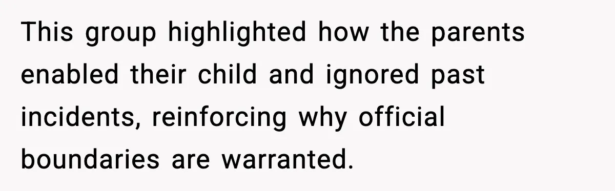 Bridesmaid Gets Publicly Shamed in MOH Speech, Then Sister Blames Her for Leaving This group highlighted how the parents enabled their child and ignored past incidents, reinforcing why official boundaries are warranted.