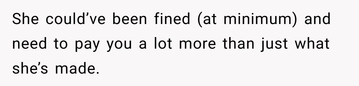 Aspiring Author Accuses SIL Of Plagiarism, Parents Threaten To Disown Her Instead She could’ve been fined (at minimum) and need to pay you a lot more than just what she’s made.