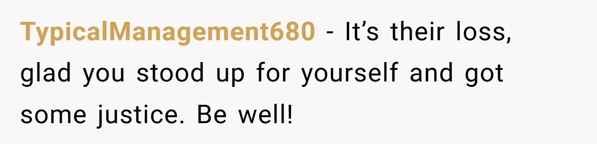 Aspiring Author Accuses SIL Of Plagiarism, Parents Threaten To Disown Her Instead TypicalManagement680 − It’s their loss, glad you stood up for yourself and got some justice. Be well!