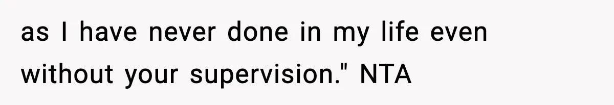 19-Year-Old Says No To Wedding Dinner After Being Excluded From The Ceremony as I have never done in my life even without your supervision." NTA