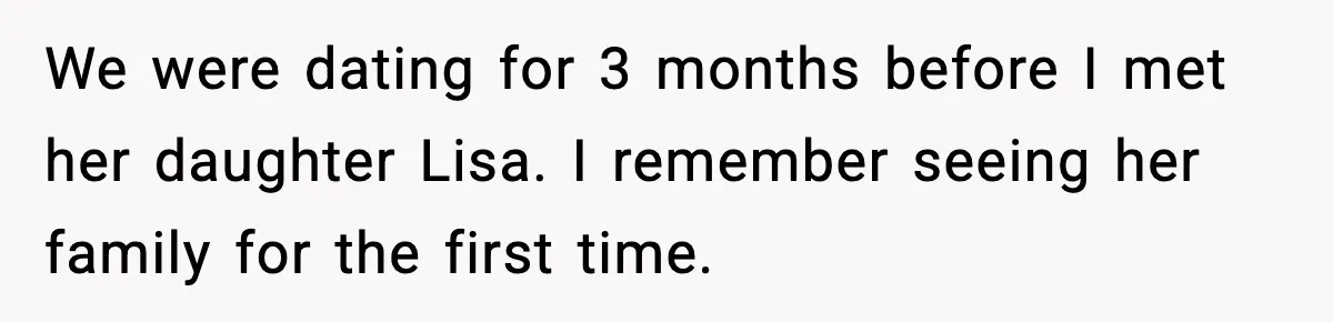 Dad Disowns Stepdaughter After She Chooses Mom’s Affair Partner Over Him, And He Can’t Believe It We were dating for 3 months before I met her daughter Lisa. I remember seeing her family for the first time.