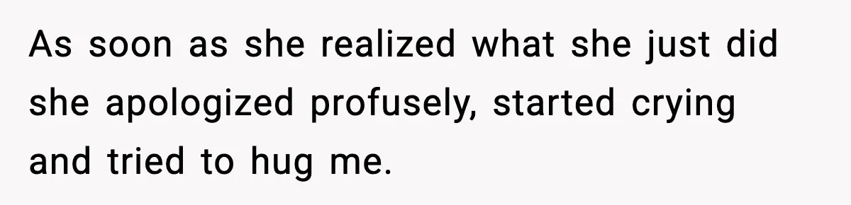 Dad Disowns Stepdaughter After She Chooses Mom’s Affair Partner Over Him, And He Can’t Believe It As soon as she realized what she just did she apologized profusely, started crying and tried to hug me.