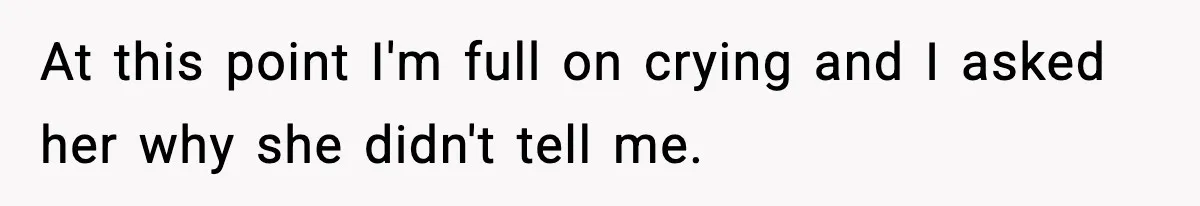 Dad Disowns Stepdaughter After She Chooses Mom’s Affair Partner Over Him, And He Can’t Believe It At this point I'm full on crying and I asked her why she didn't tell me.