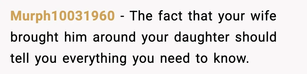 Dad Disowns Stepdaughter After She Chooses Mom’s Affair Partner Over Him, And He Can’t Believe It Murph10031960 − The fact that your wife brought him around your daughter should tell you everything you need to know.